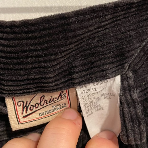 High Waisted Corduroy Pleated Trousers - Picture 4 of 5